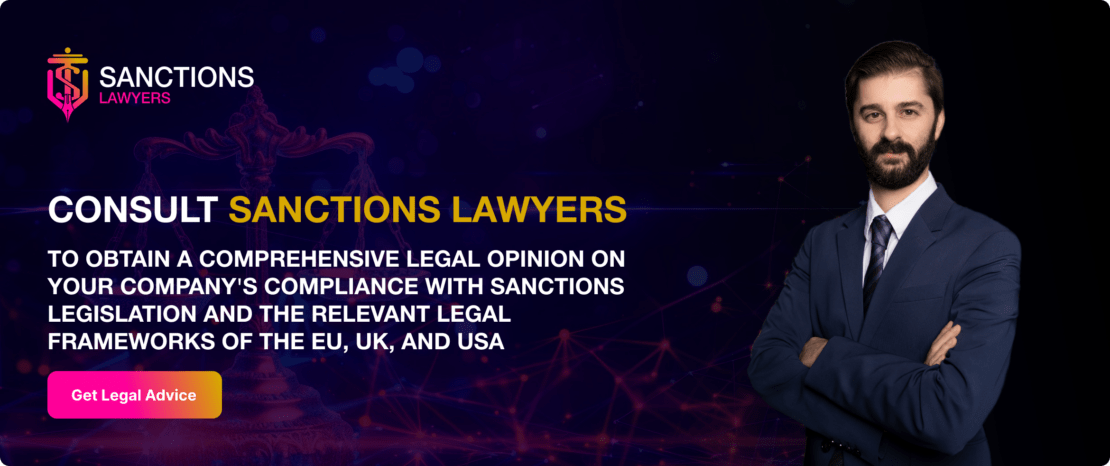 Compliance with Sanctions Legislation