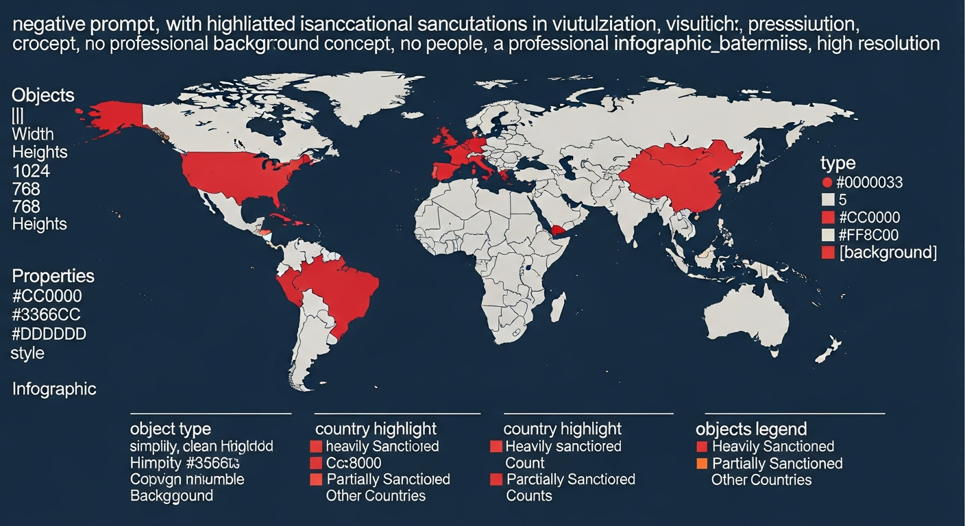 OFAC sanctioned countries list 2026 complete world map