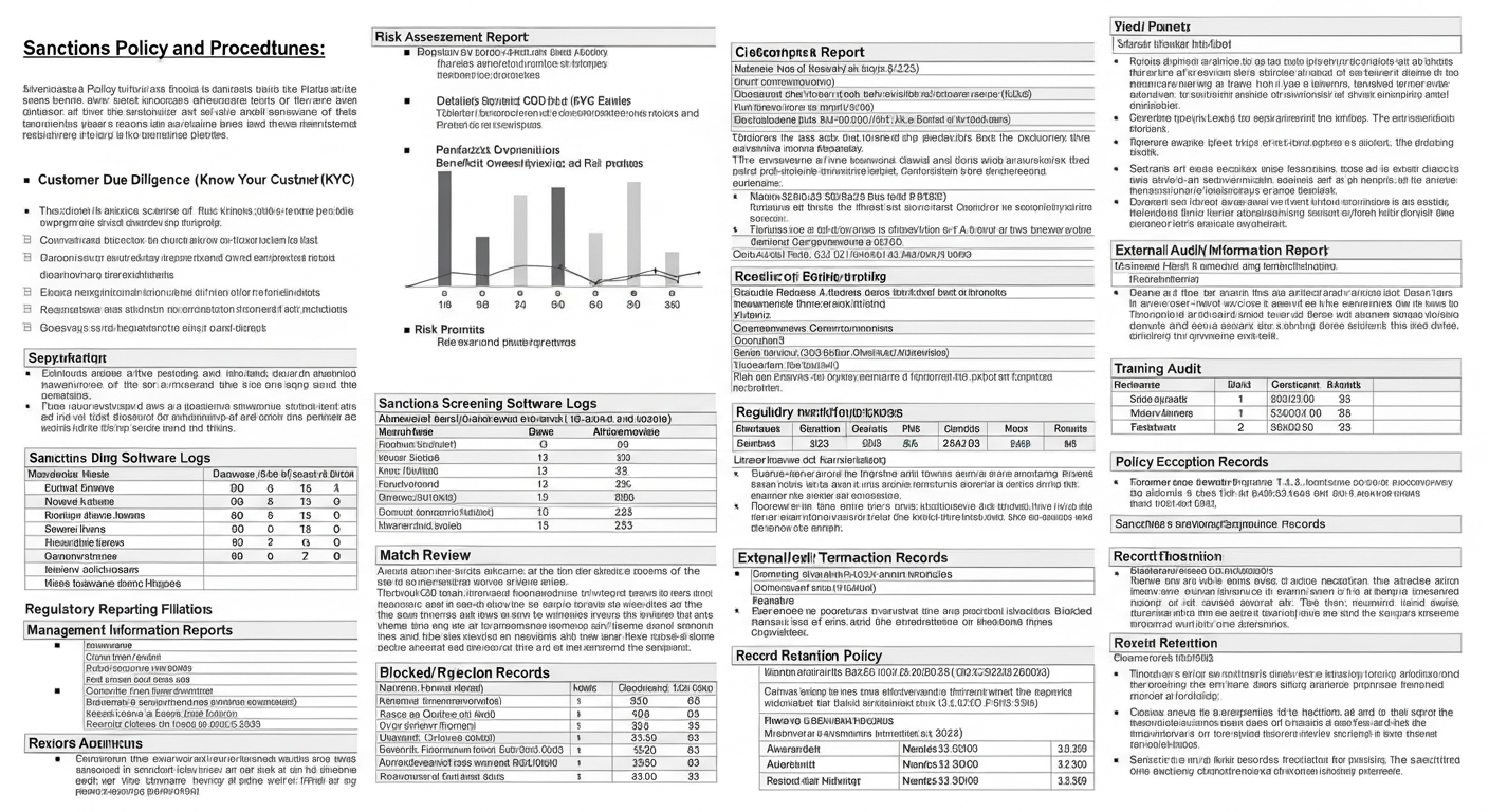 OFAC sanctions screening compliance financial institution